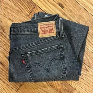 Levi's 501 Skinny Women’s Black Straight Jeans Classic Style W31 L28